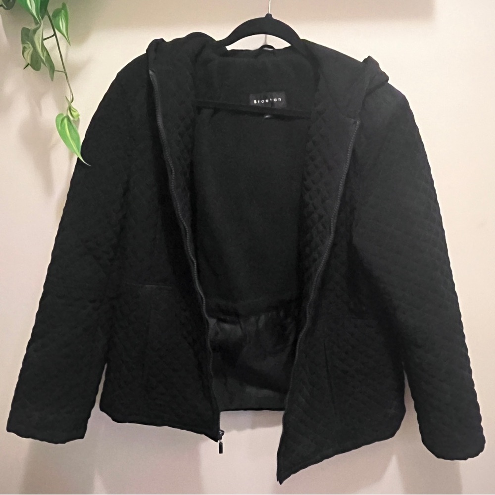 Braetan Black Quilted Puffer Jacket